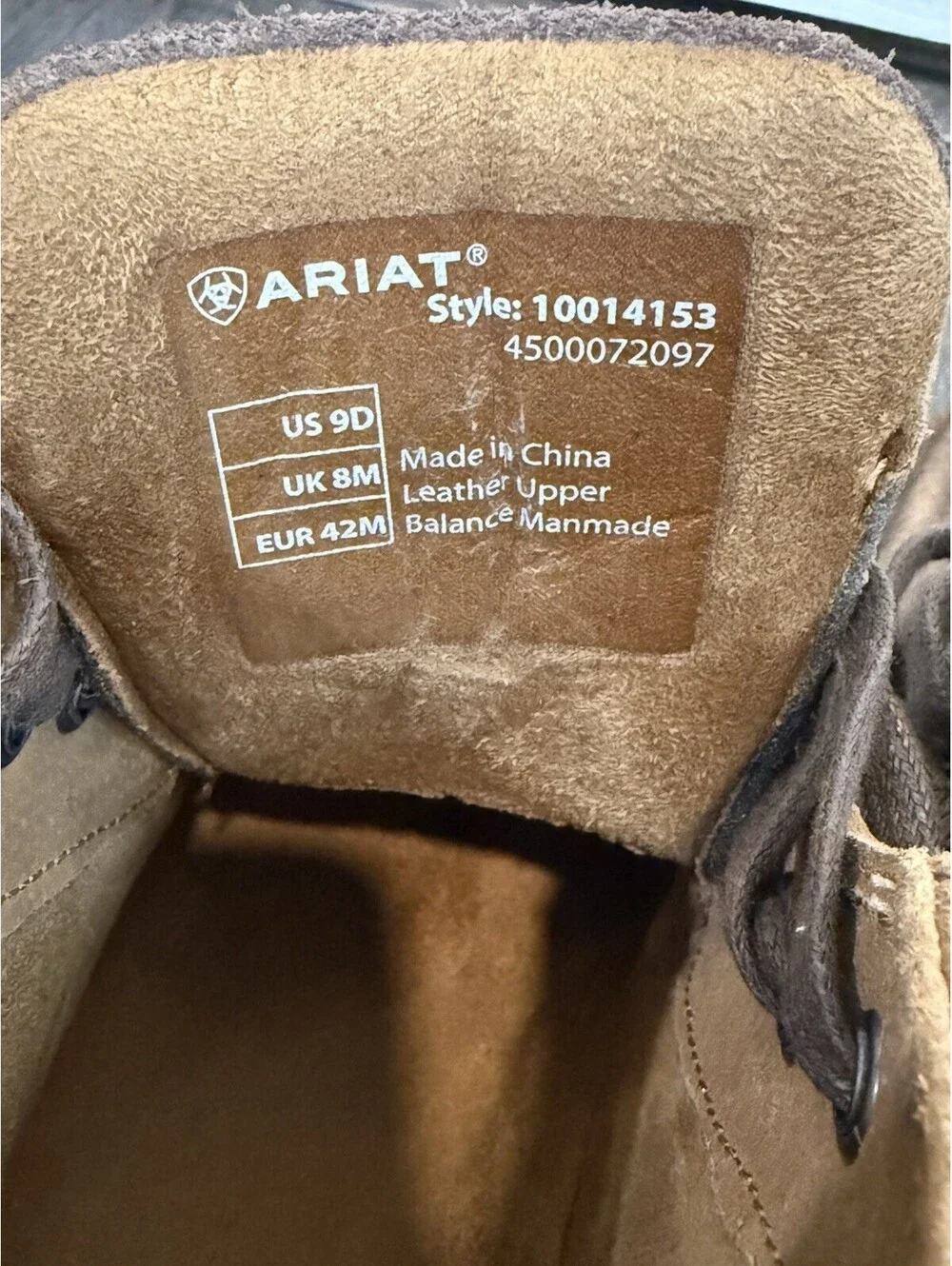 Ariat lookout distressed